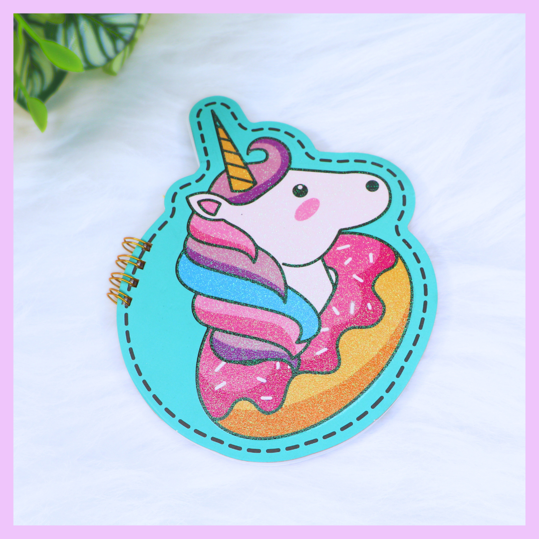 Notebook for kids (Glitter cover)