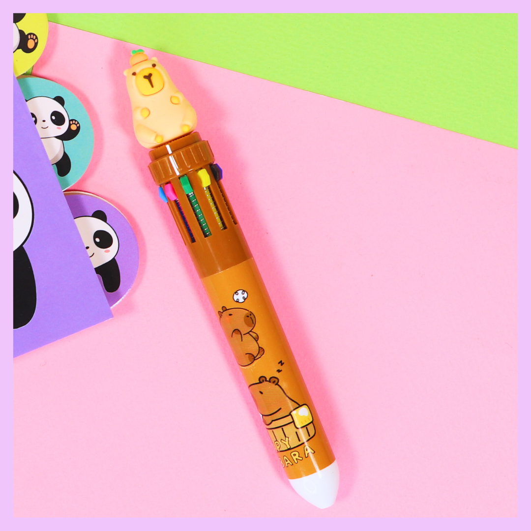 Cappy Bara multicolor ball pen alternate design