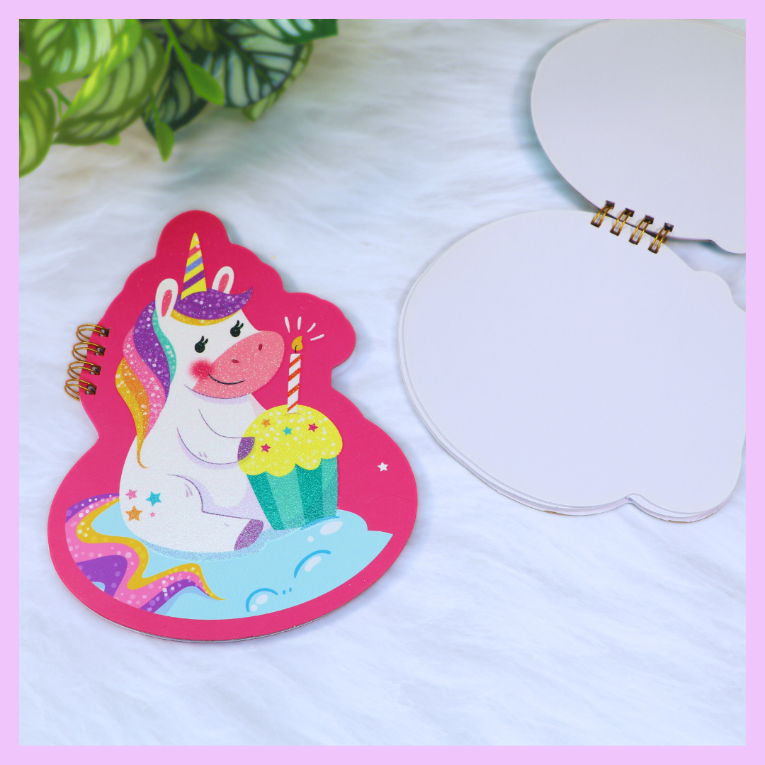 Glitter cover notebook - additional design