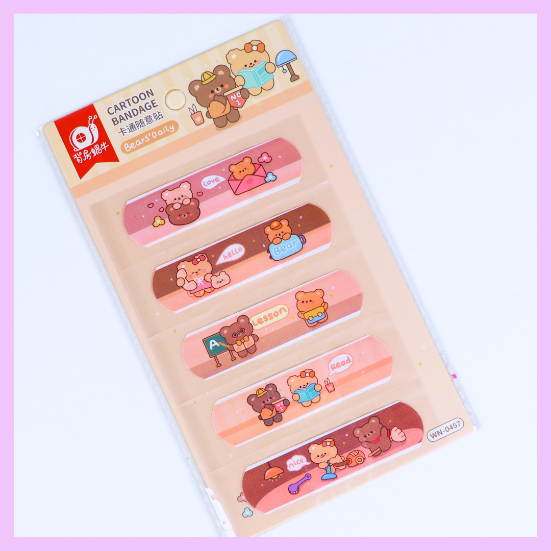 Cartoon Bandage- Bear