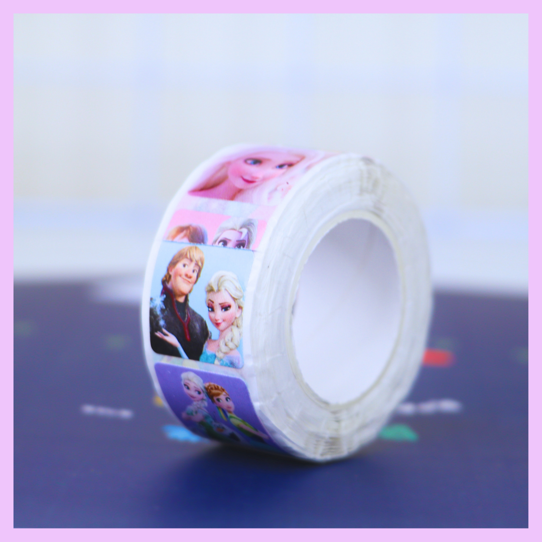 Frozen decorative sticker tape