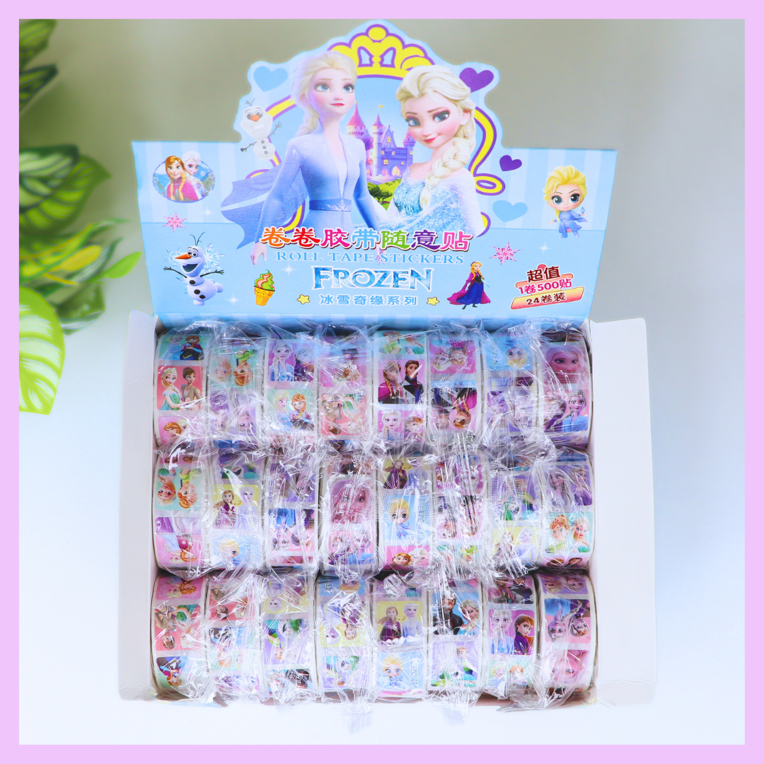 Frozen stationery sticker tape