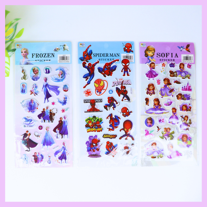 Character sticker collection