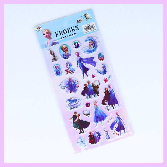 Frozen character stickers