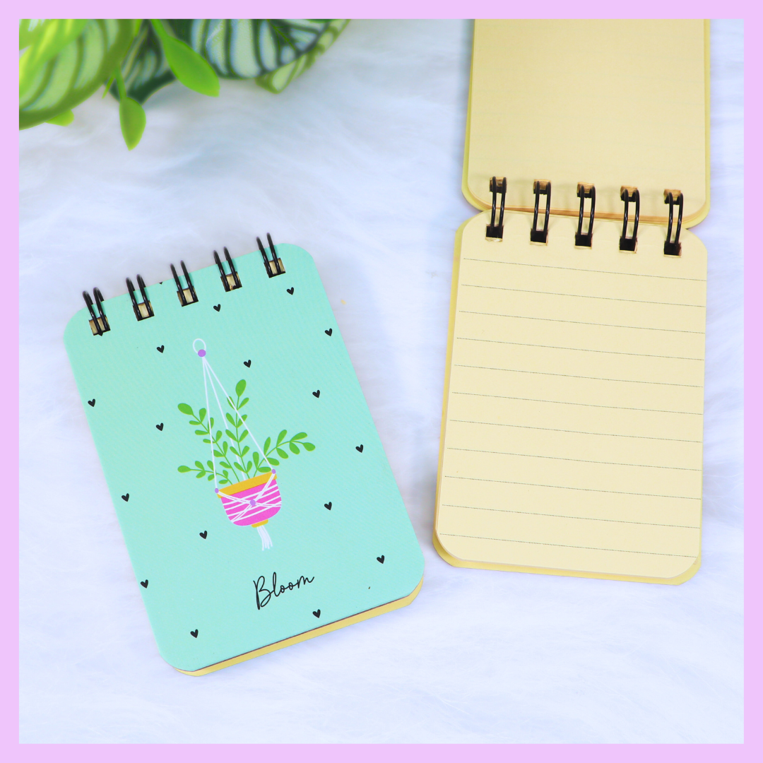 Pocket Diary - Plant Theme_Bloom
