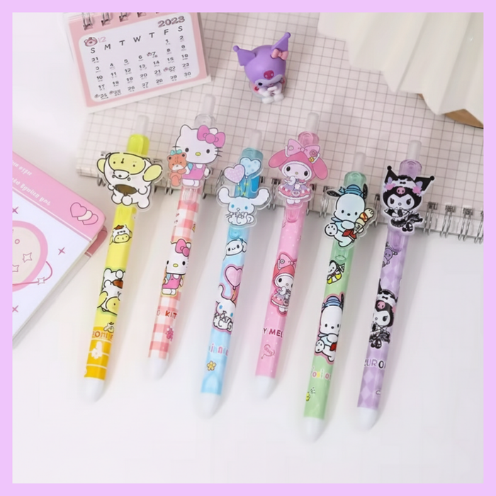 Sanrio Click Pen character designs