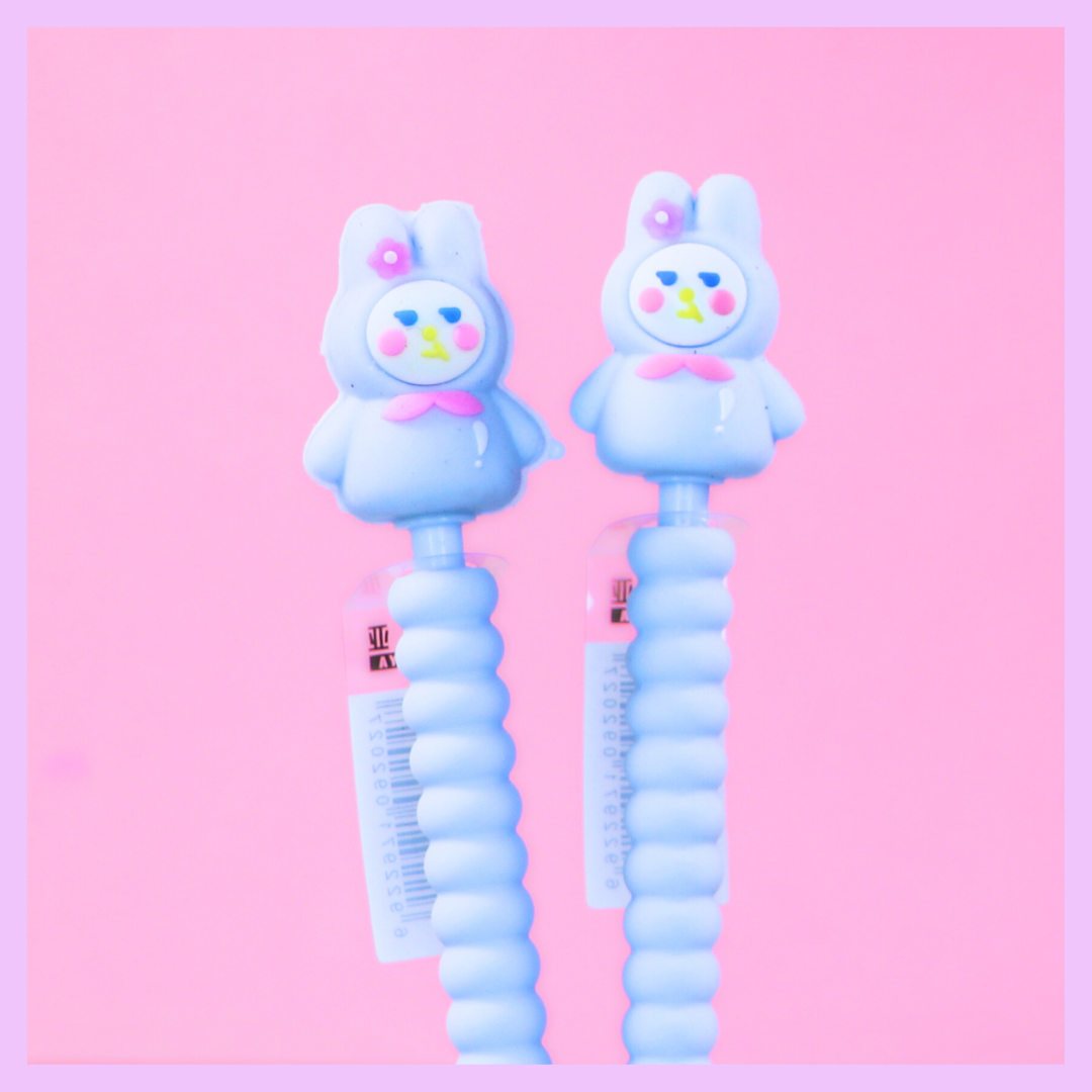 Doll mechanical pencil in light blue