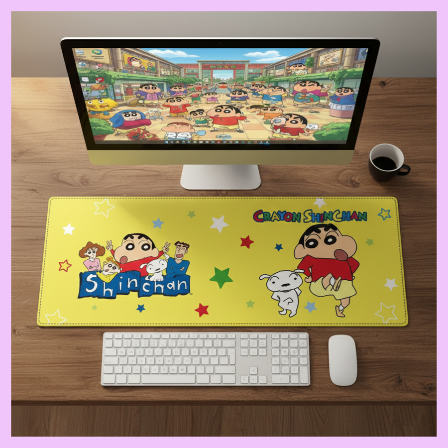 Shinchan Mouse Pad front view