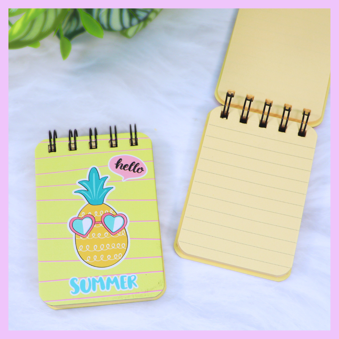 Pocket Diary -Fruit Theme_Pineapple