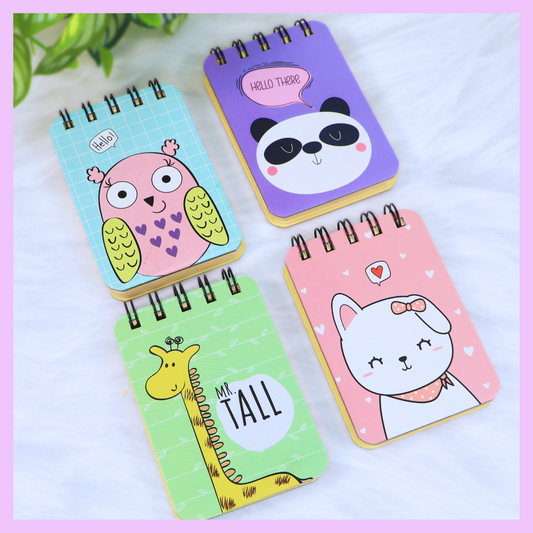Pocket Diary -Animal Theme