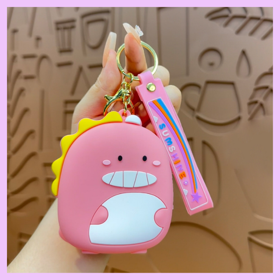 Dino Coin Pouch front view