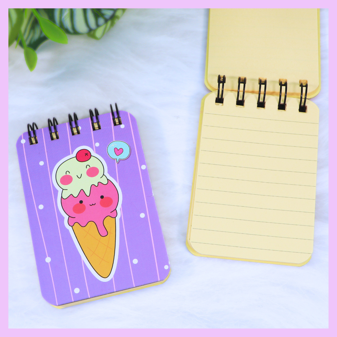 Pocket Diary -Desert Theme_Ice cream cone