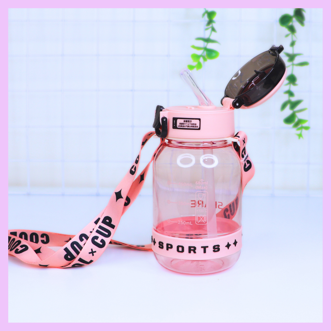 Plastic Water Bottle - 680 ml