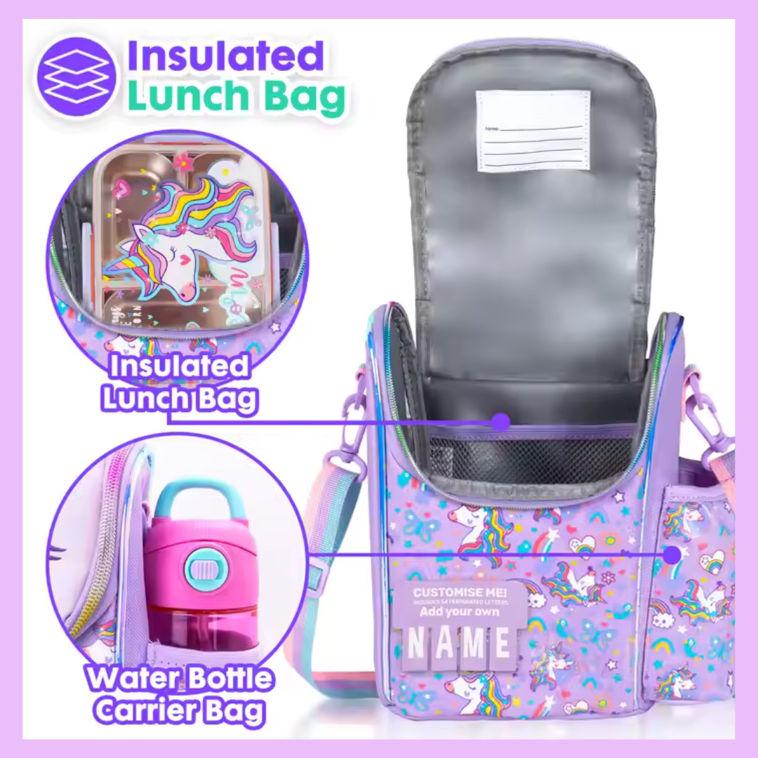 Thermal insulated kids lunch bag design