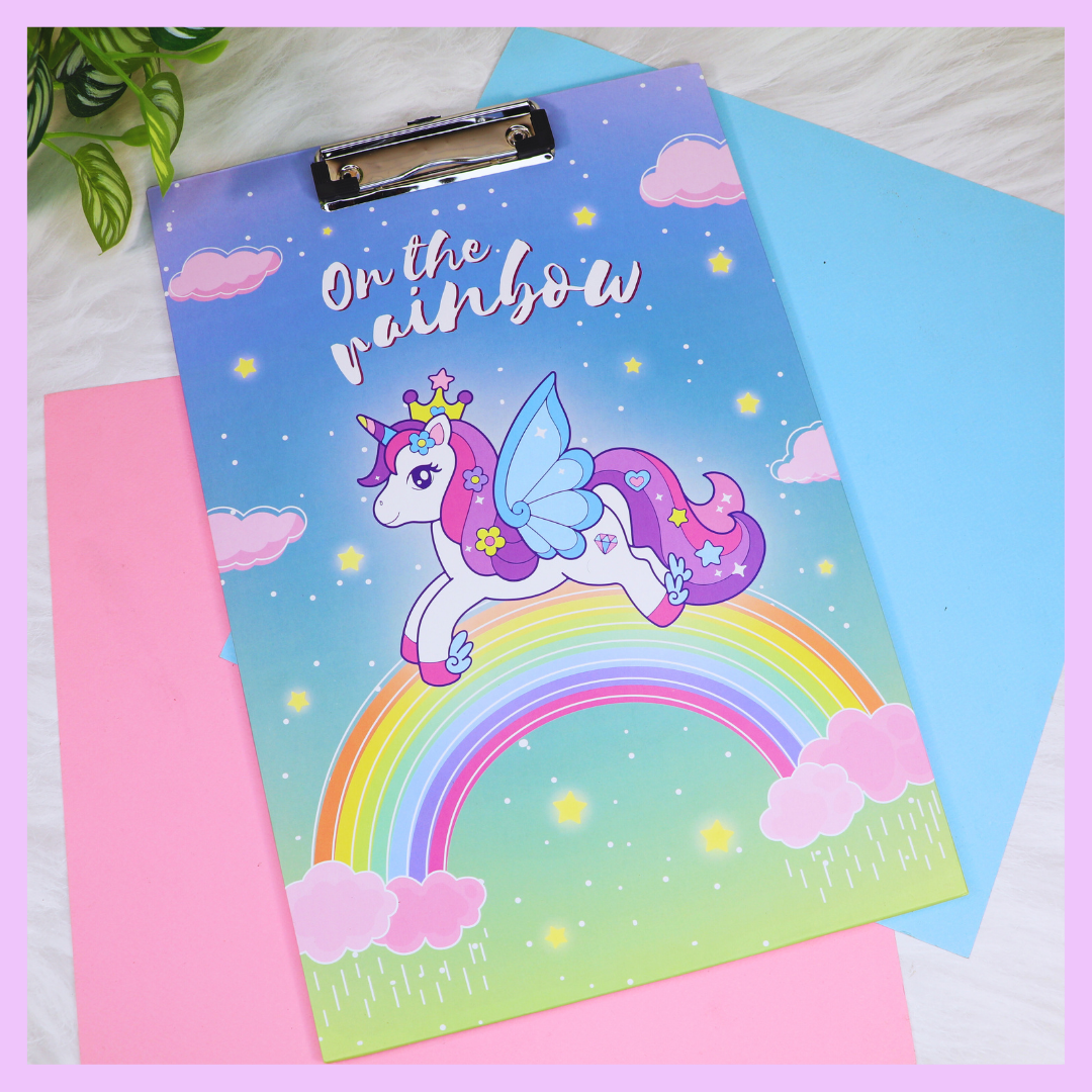Unicorn exam writing board