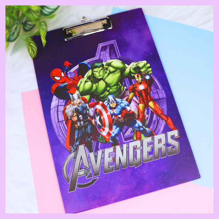 Avengers themed exam board
