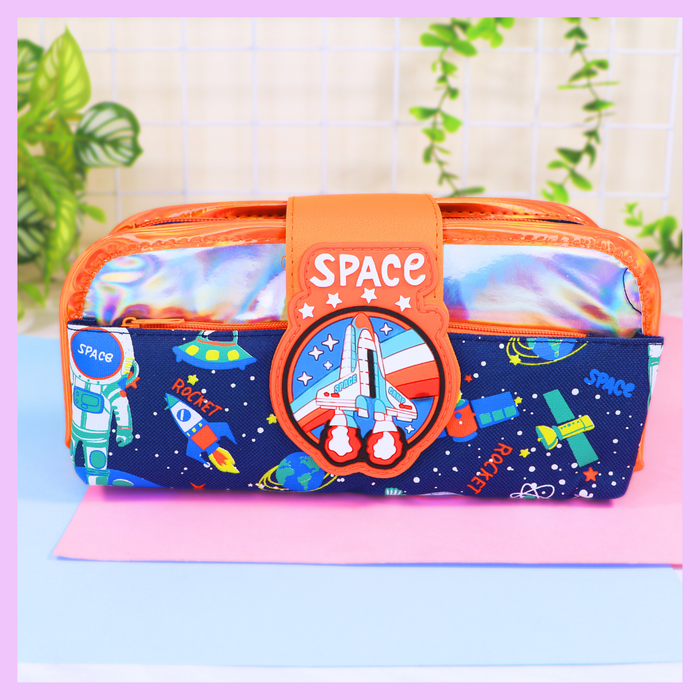 Vest-style pencil pouch design