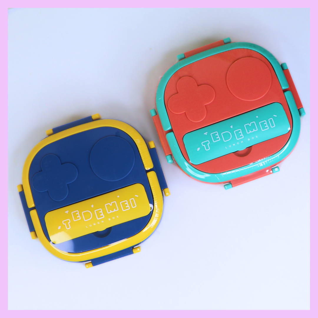 Stainless steel lunch box detail