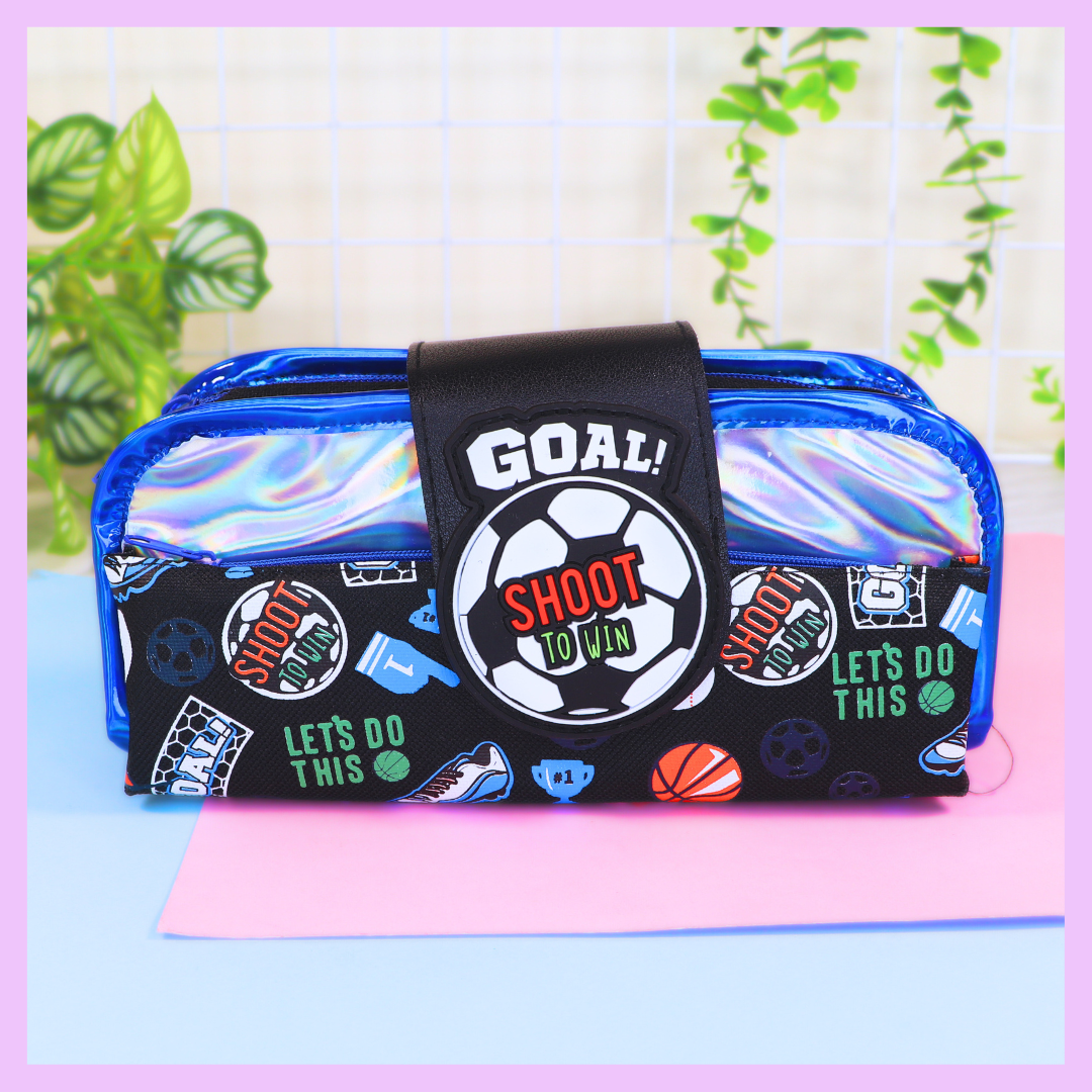 Vest-style pencil pouch design