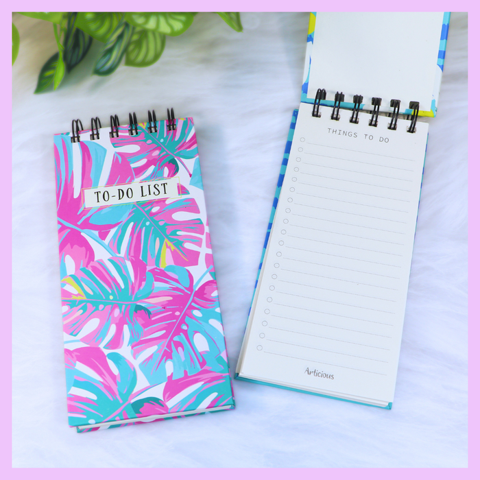 Leaf themed to do list planner