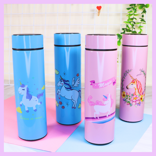 Unicorn Bottle Stainless Steel with Temperature Display 500 ml