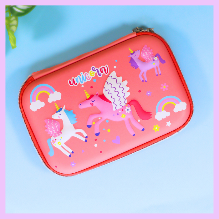 Unicorn pencil case alternate cover