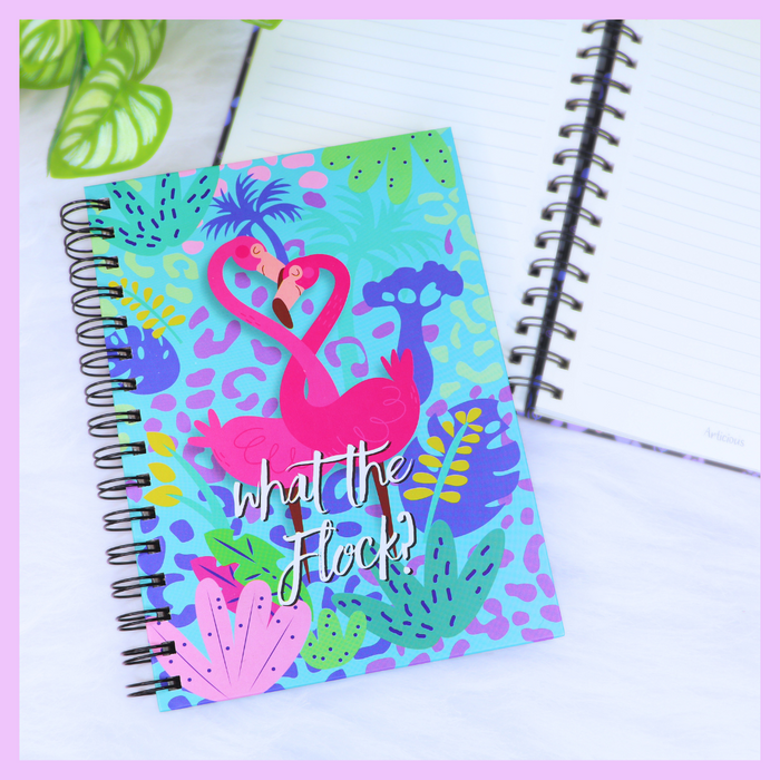 What the Flock A5 spiral diary
