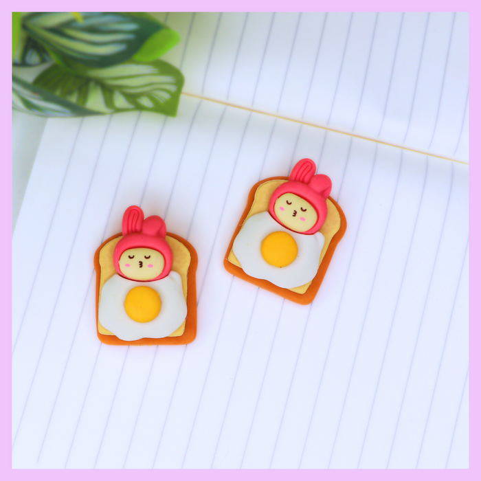 Pink bread eraser