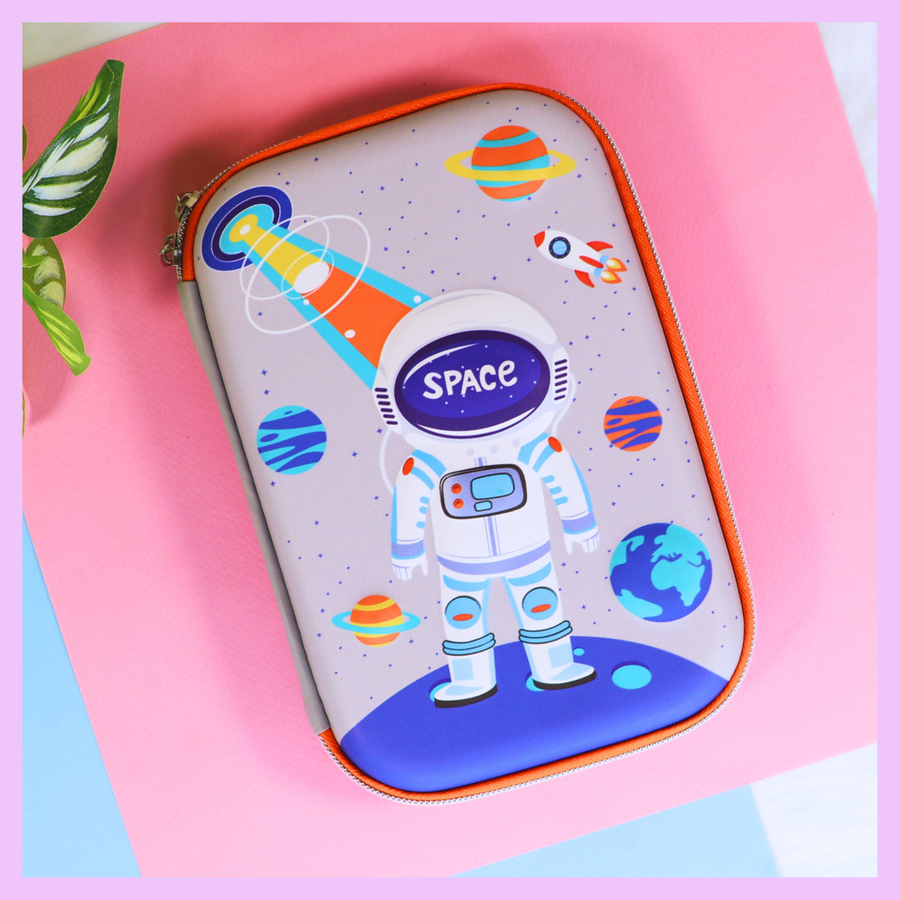 Space-themed pencil case