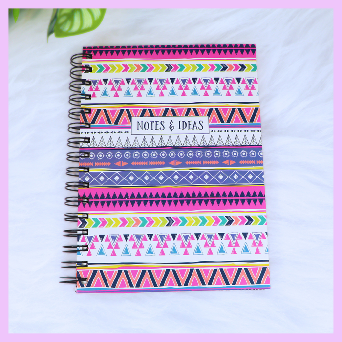 A5 spiral diary alternate design