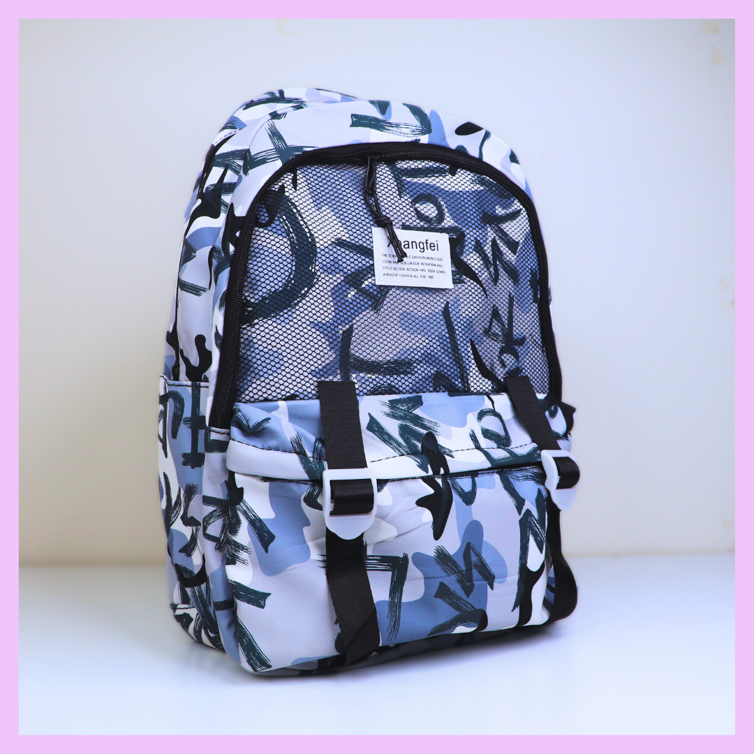 Children school bag detail