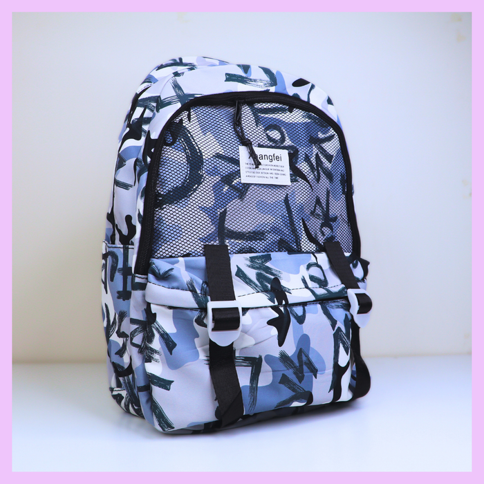 Children school bag detail