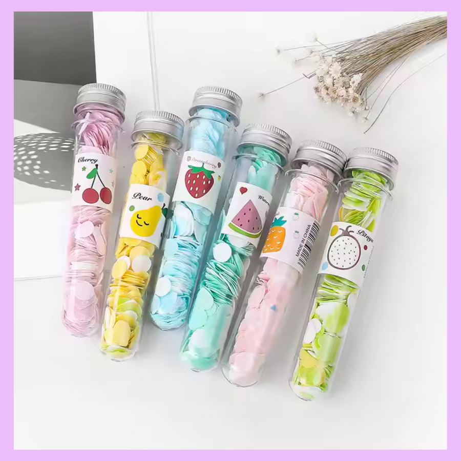 Scented paper soap tube for travel - main view