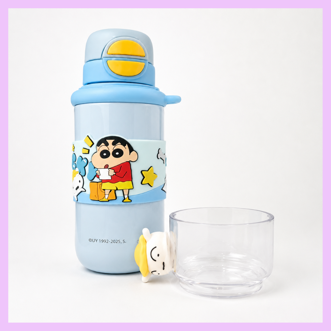 Crayon Shin-chan 620ml 3-in-1 Stainless Steel Insulated Water Bottle_1