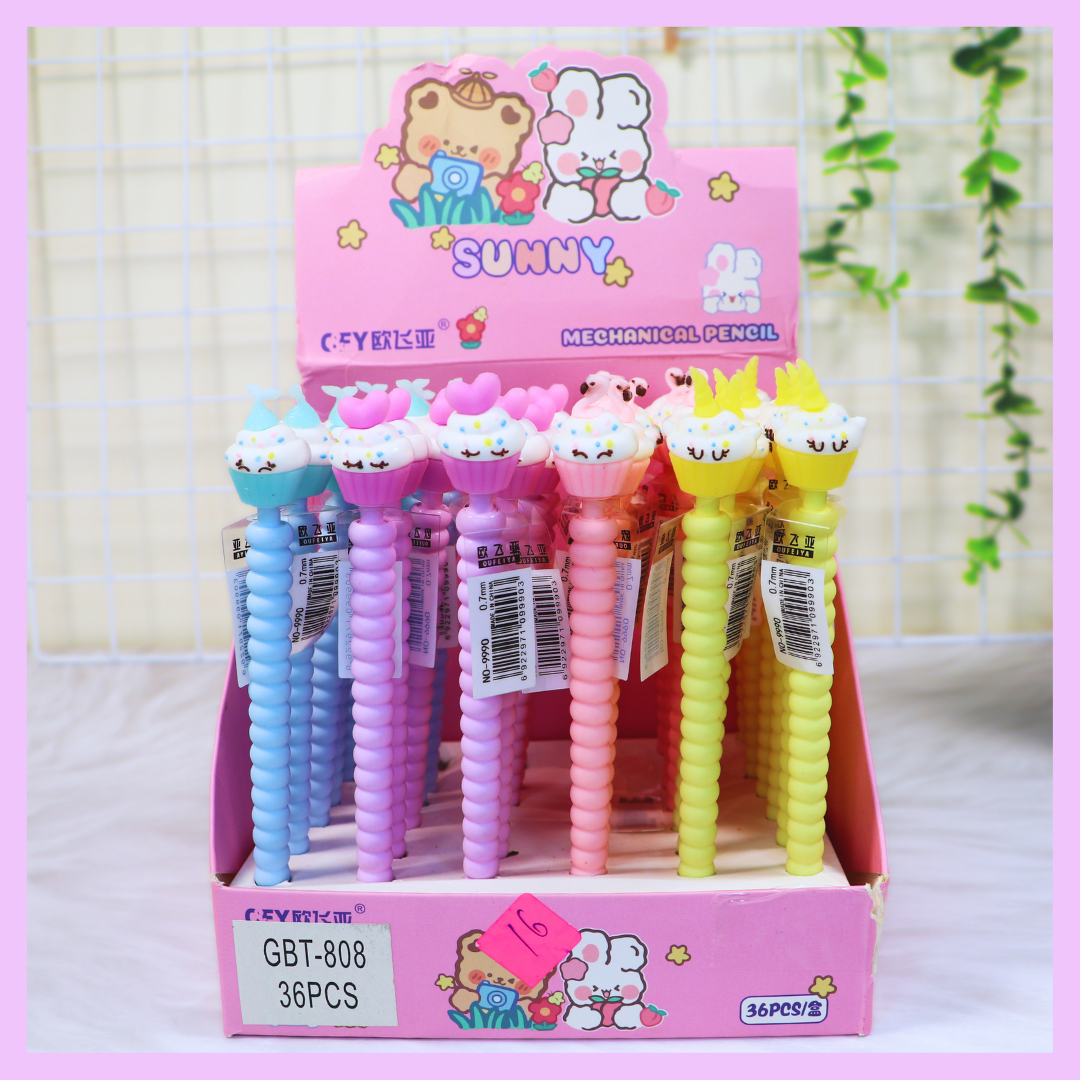 Cupcake mechanical pencil - main view
