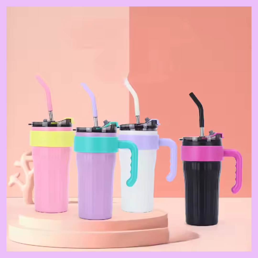 800 ml stainless steel car sipper cup