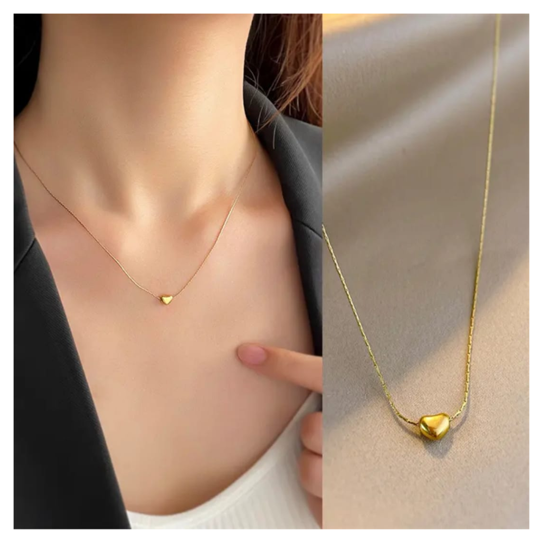 Anti Tarnish Necklace - Heart_1