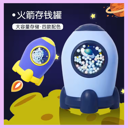 Rocket Piggy Bank
