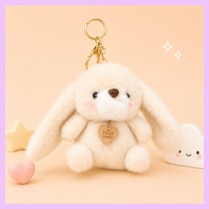 Bunny Plush Keychain