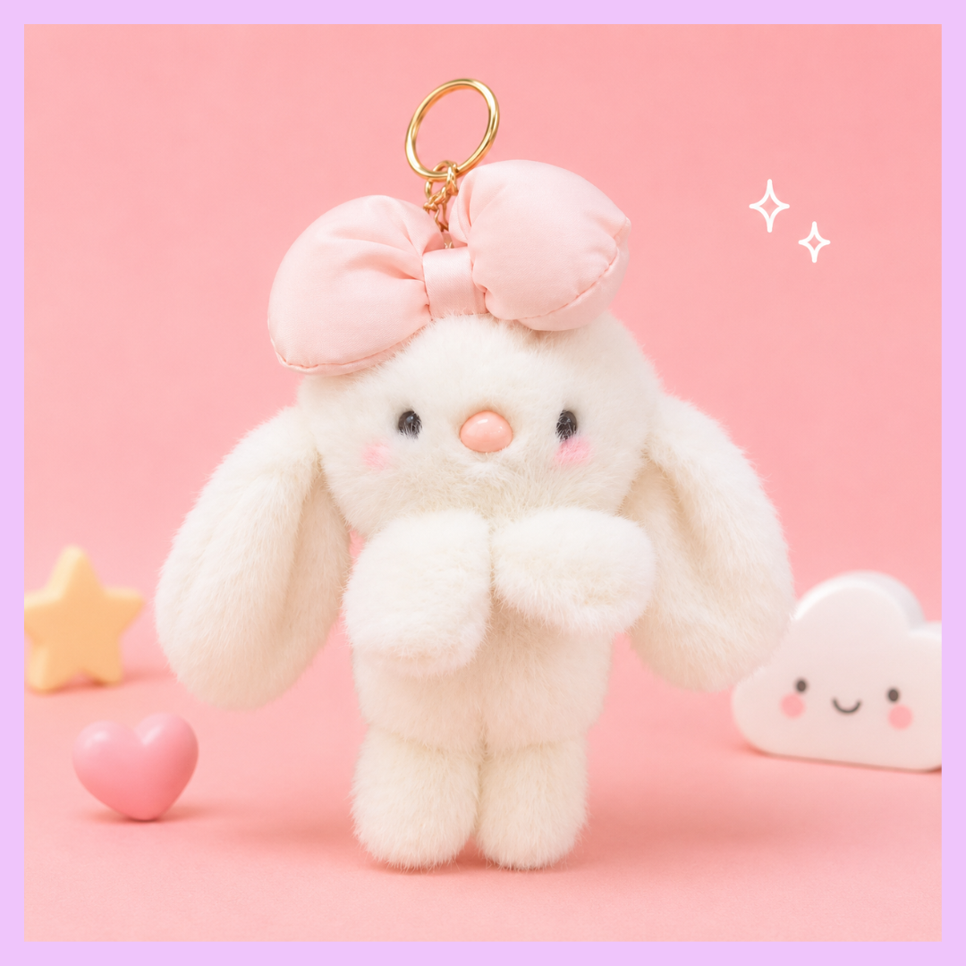 Bow Bunny Kaychain