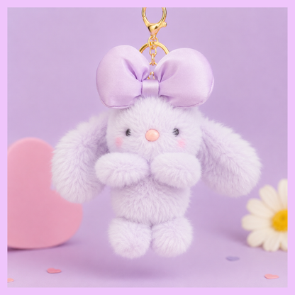 Bow Bunny Kaychain