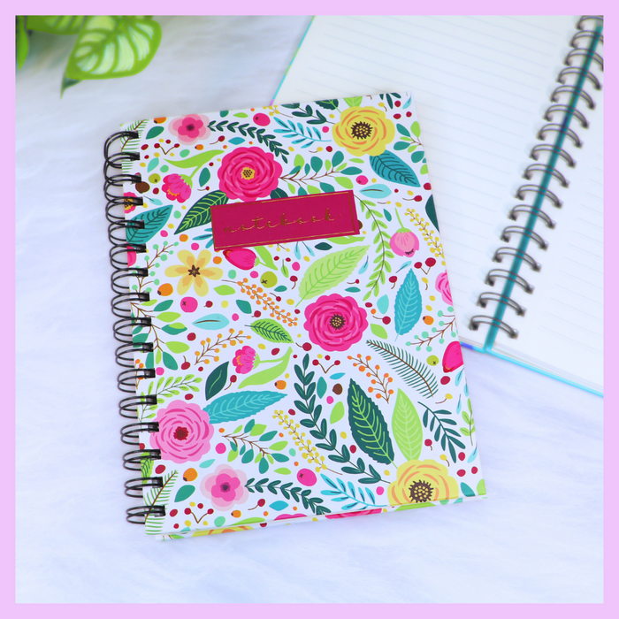 A5 spiral notebook cover