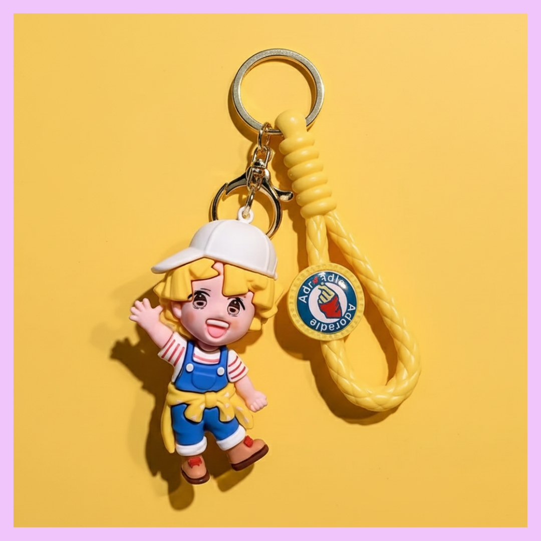 Demon Slayer Keychain Zenitsu Agatsuma