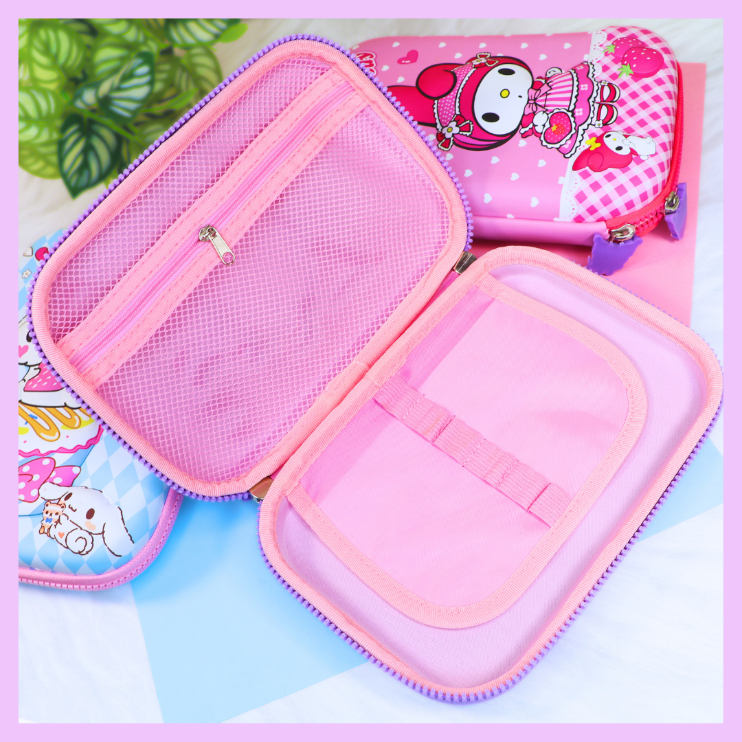 Large Sanrio pencil case for school stationery