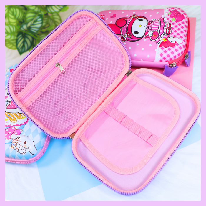 Large Sanrio pencil case for school stationery