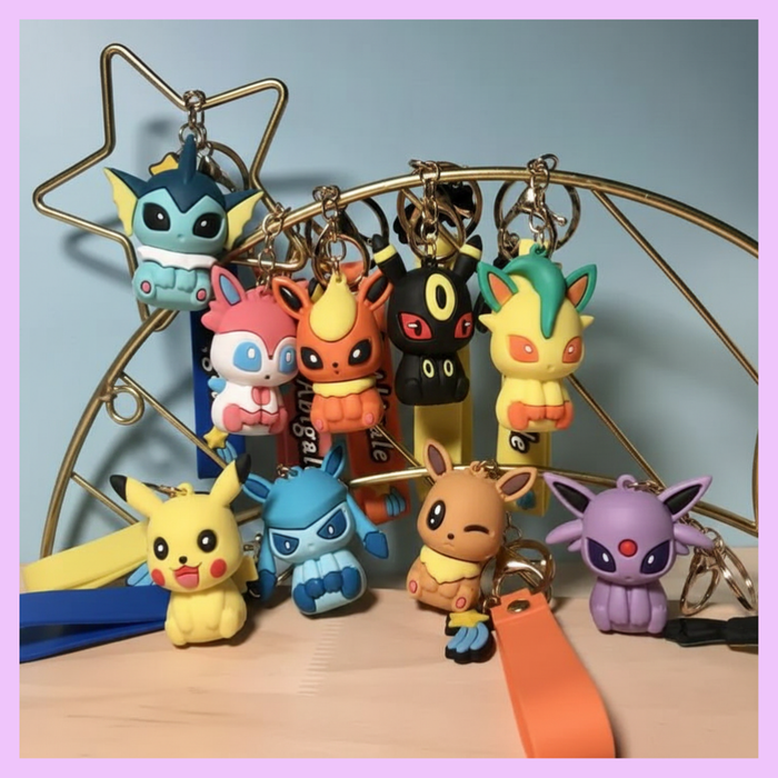 Pokemon Keychains assorted characters