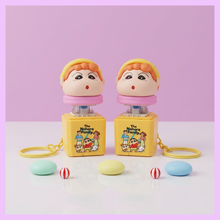 Shinchan clicker keychain
