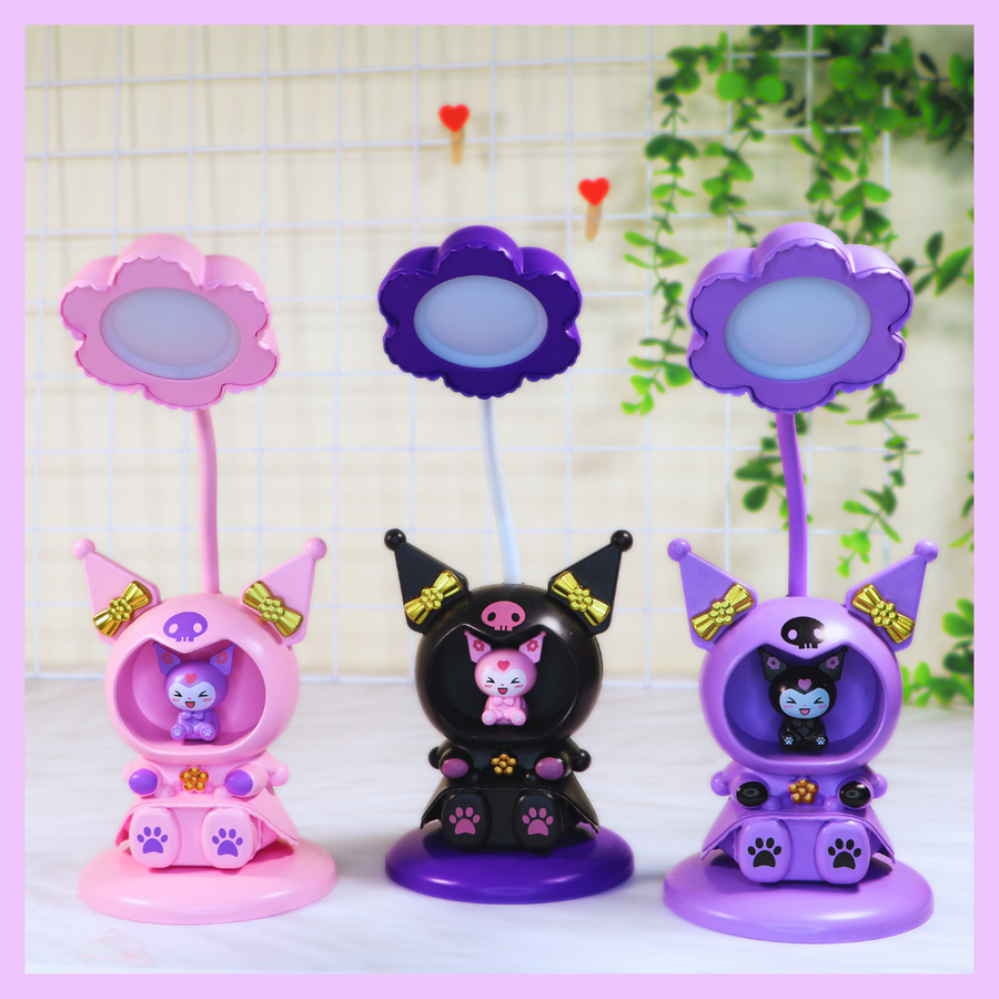 Kuromi lamp with built-in pencil sharpener