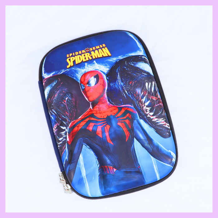 Spider-Man character design on Avengers pencil case
