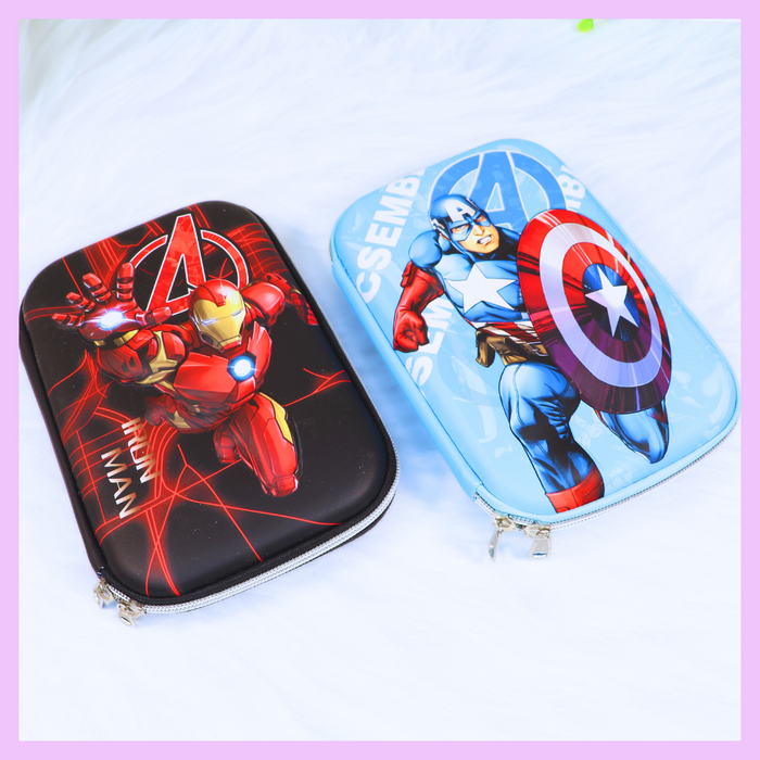 Avengers pencil case alternate design for school stationery